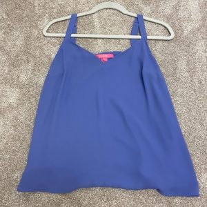 lilly pulitzer blue top